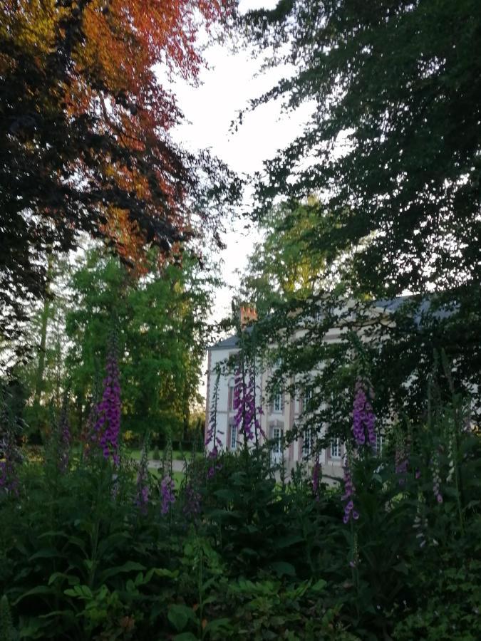 Chambre E Andre Le Domaine Des Jardins De Bracquetuit Luaran gambar
